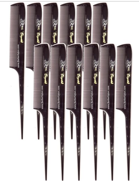 Cleopatra No. 441 8 1/2" Extra Fine Tooth Rattail (12 pack)