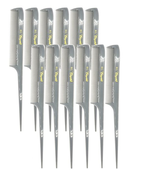 Cleopatra No. 441 8 1/2" Extra Fine Tooth Rattail (12 pack)