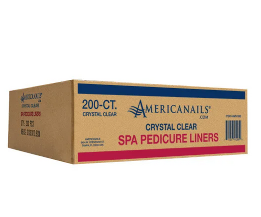 Americanails Spa Pedicure Chair Liner | Clear 200ct