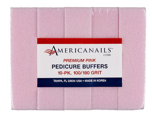 Premium Pink Pedicure Block Buffers