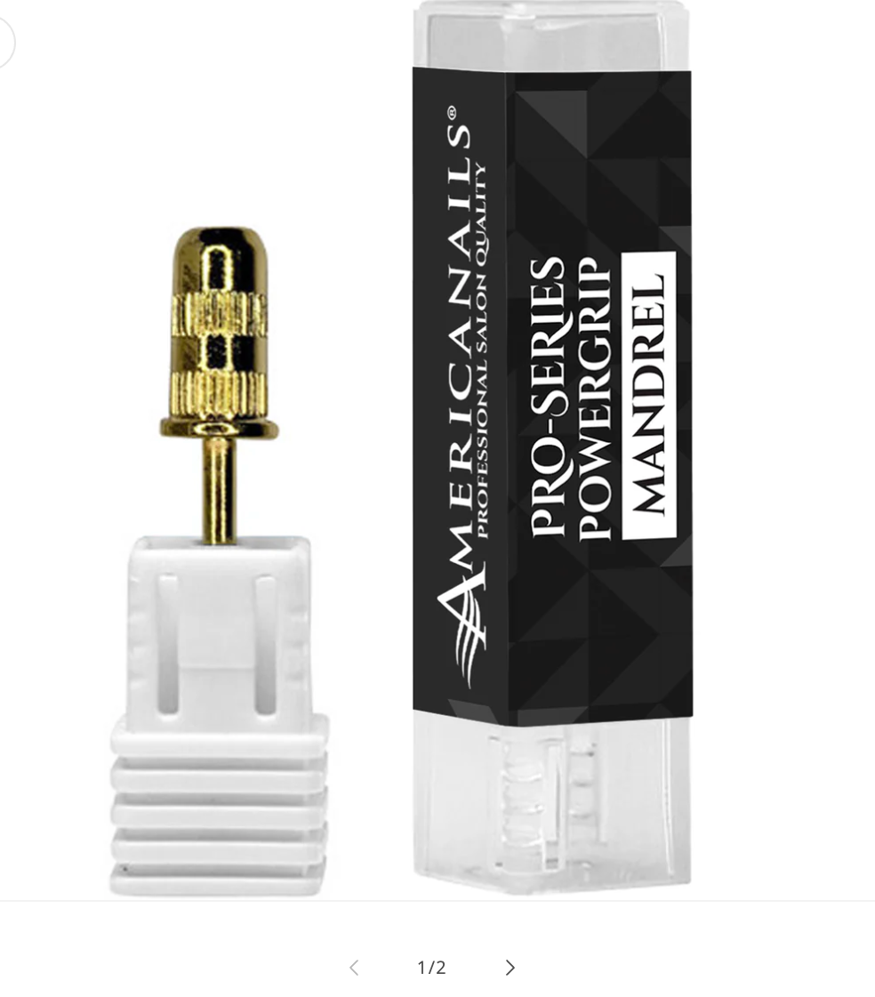 AmericanNails Pro-Series Powergrip Mandrel (Gold)