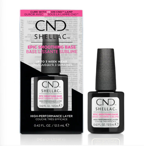 Cnd Shellac Spic Smoothing Base Coat .42oz