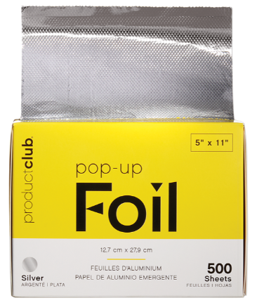 Product Club 5" x 11" Pop-Up Foil - 500 ct. Silver