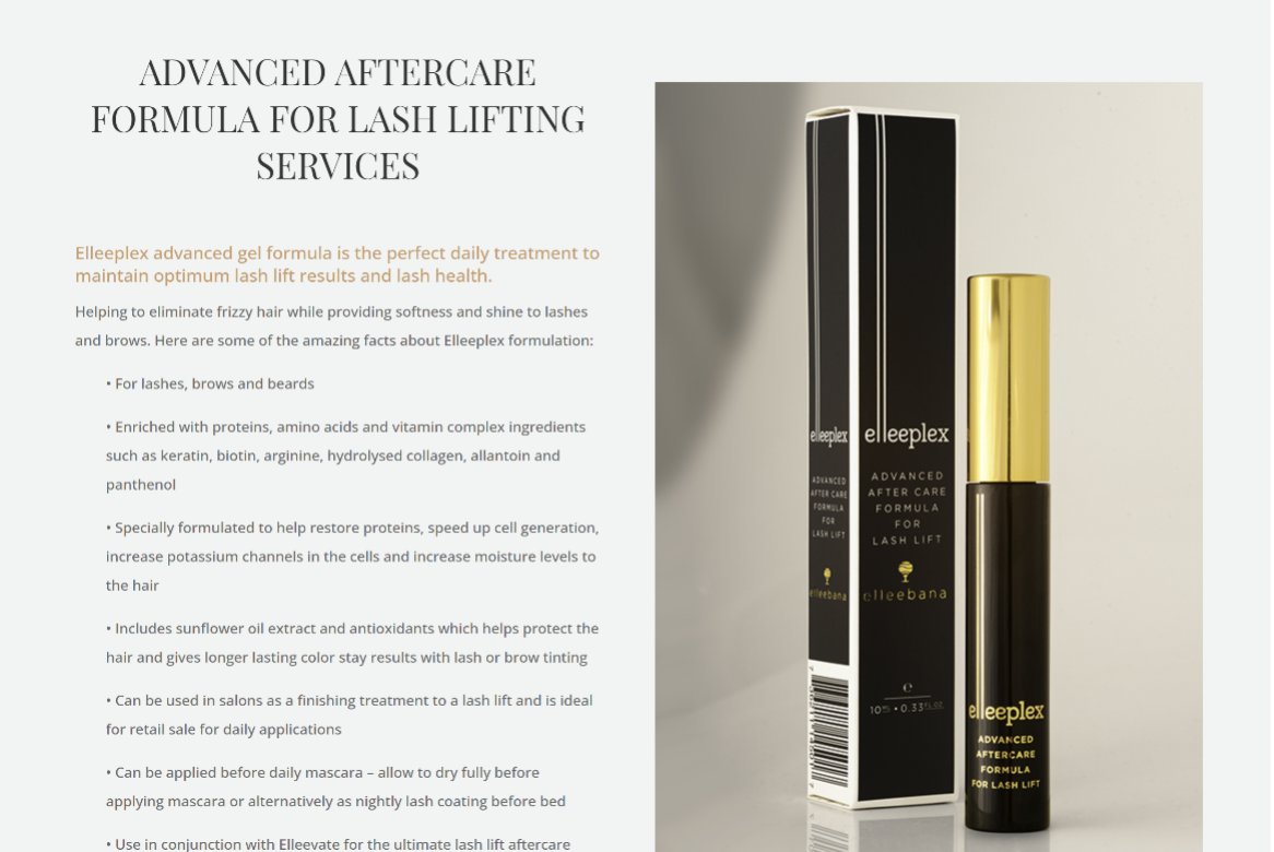 Elleeplex Aftercare by Elleebana