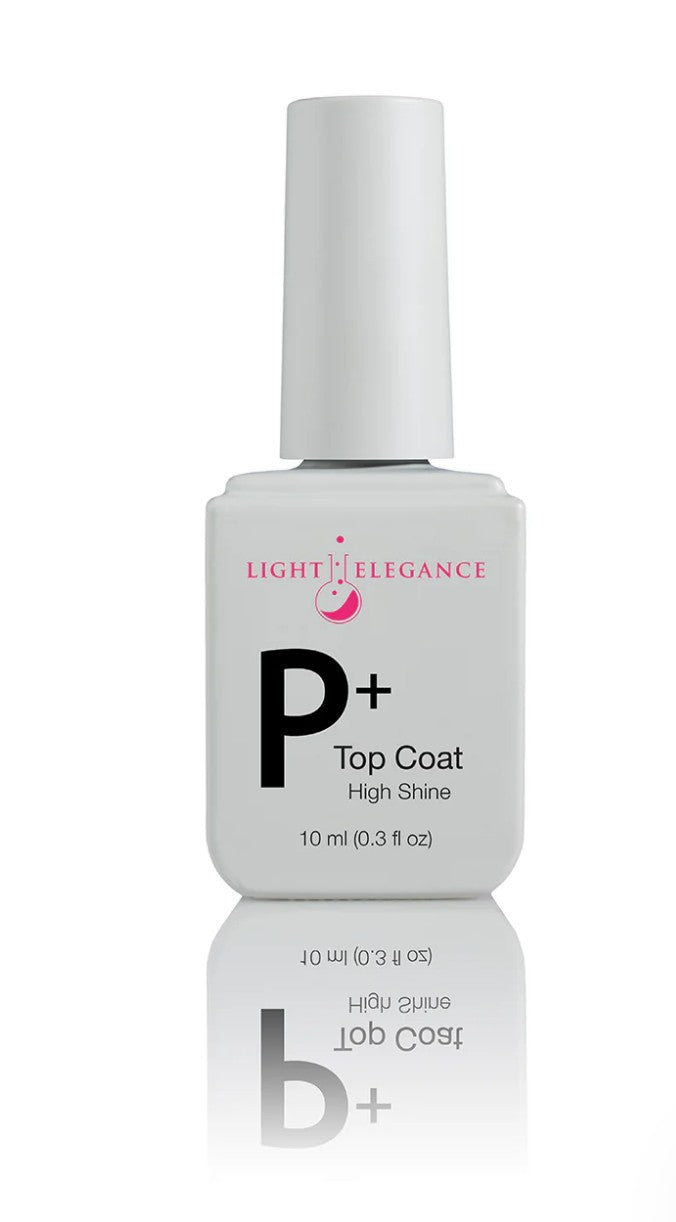 P+ High Shine Soak-Off Top Coat 10 ml moved to no wipe top coat