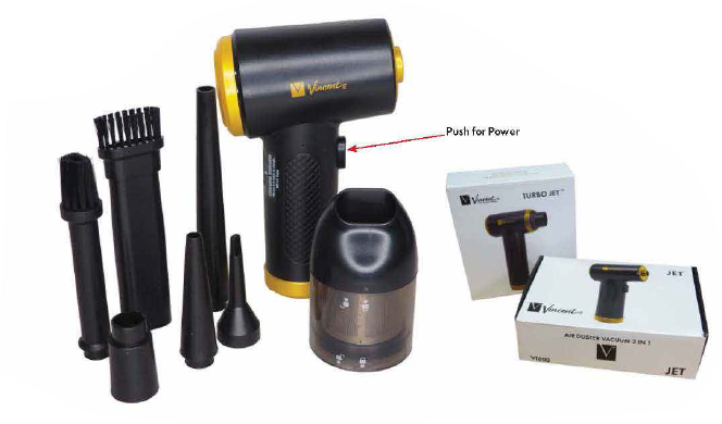 Vincent Portable Air Compressor Turbo New