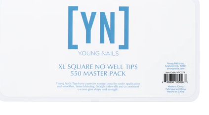 XL Long Square No Well Tips 550 Master Pack