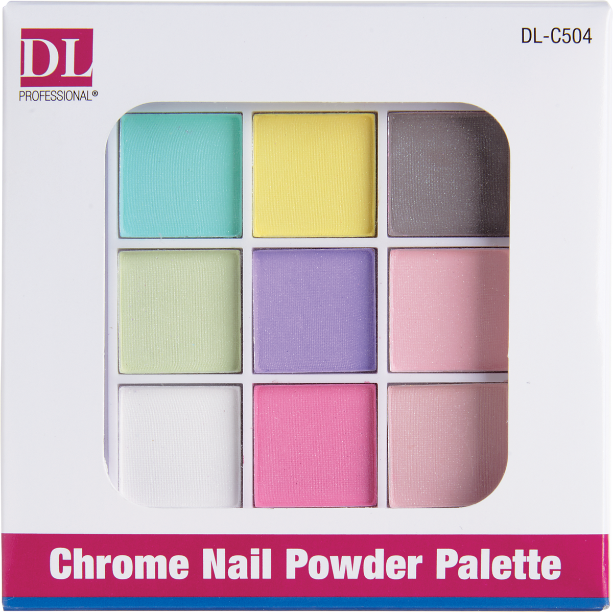 Chrome Nail Powder Palette