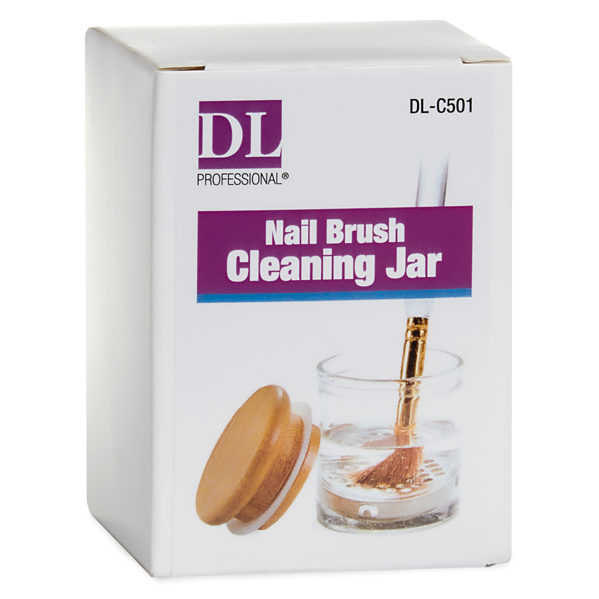 DL PRO Nail Brush Cleaning Jar