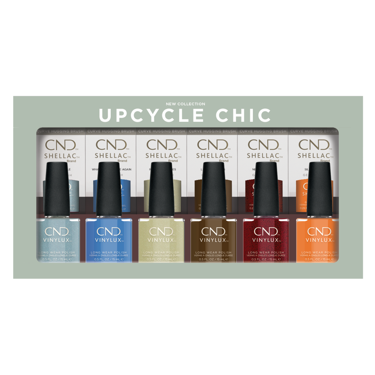 CND Upcycle Chic Collection Shellac - Shellac and Vinylux