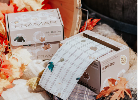 Discontinued Plaid Hair Day - Embossed Roll 320ft