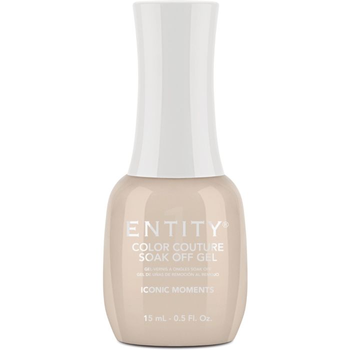 Entity Color Couture Soak-Off Gel Iconic Moments 0.5 fl oz. New