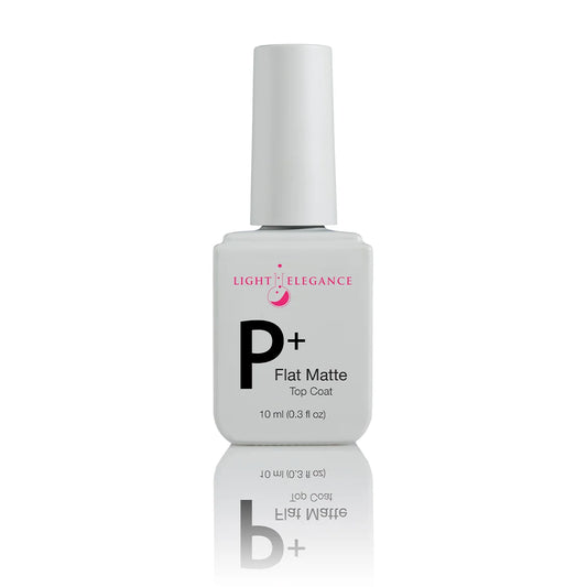 Light Elegance P+ Flat Matte Top Coat, 10ml