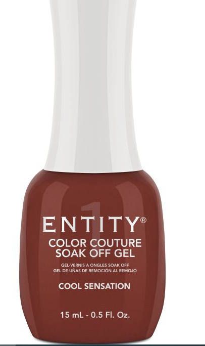 Entity Color Couture Soak-Off Gel Cool Sensation, 0.5 fl oz.