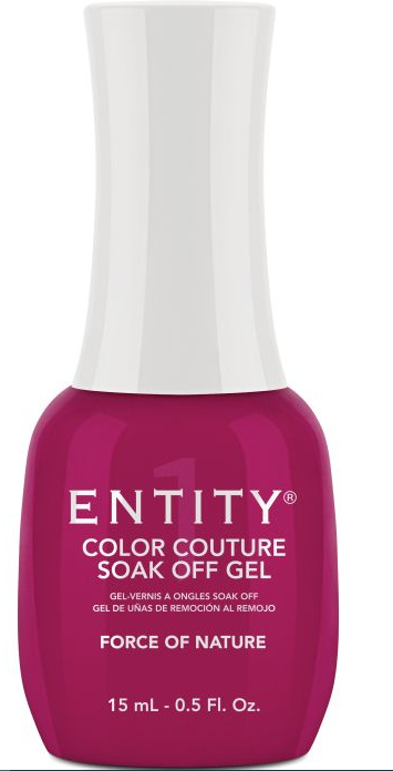 Entity Color Couture Soak-Off Gel Force of Nature, 0.5 fl oz.