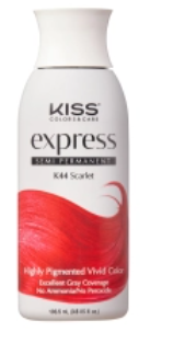 KISS EXPRESS SEMI-PERMANENT HAIR COLOR – SCARLET