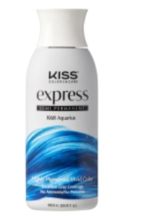 KISS EXPRESS SEMI-PERMANENT HAIR COLOR – AQUARIUS