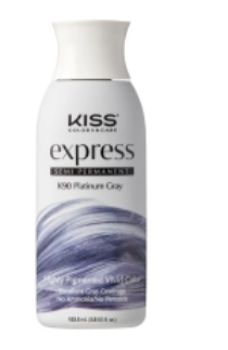 KISS EXPRESS SEMI-PERMANENT HAIR COLOR-Platnium
