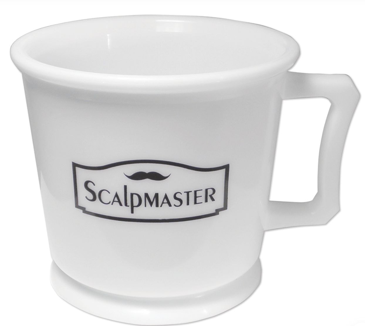 SCALPMASTER BARBER Professional Shaving Mug - Plastic