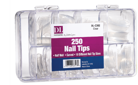 DL Pro Nail Tips Kit - Natural