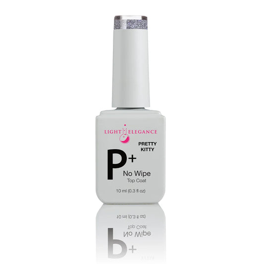 Light Elegance P+ Pretty Kitty Soak-off Top Coat 10ml