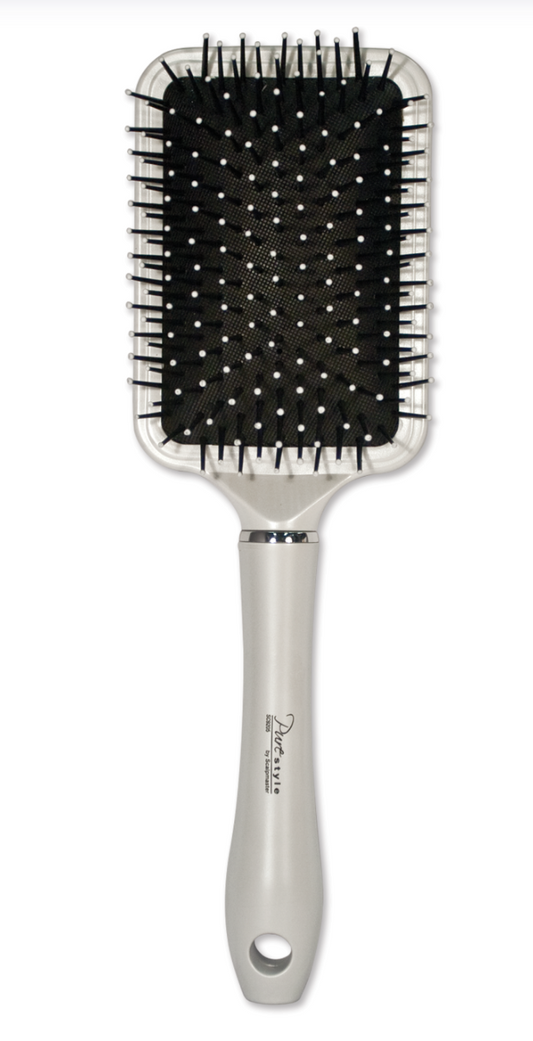 SCALPMASTER Pure Style Cushion Paddle Brush, 13 Row