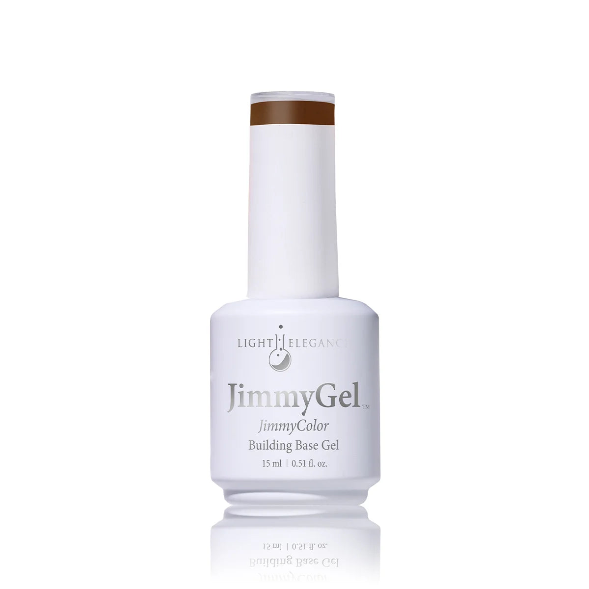 Light Elegance Sheer Brown Jimmy Gel Soak-off Building Base 15ml
