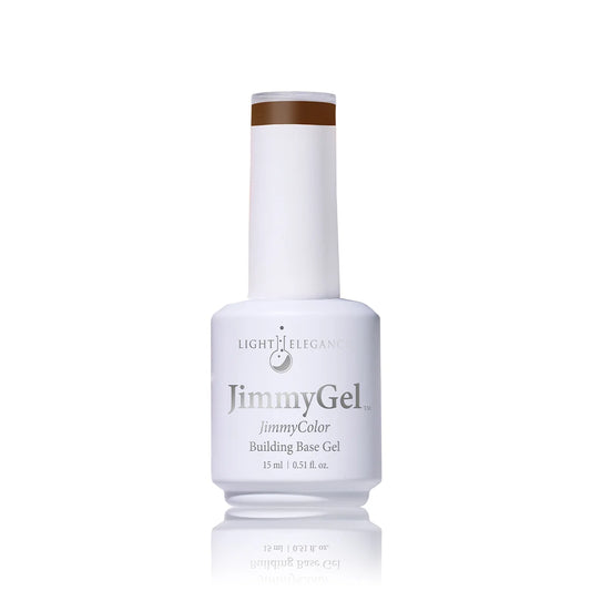 Light Elegance Sheer Brown Jimmy Gel Soak-off Building Base 15ml