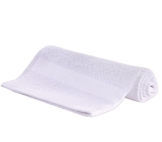 SOFT ’N STYLE Cotton Towel, 15" x 25", Economy - White