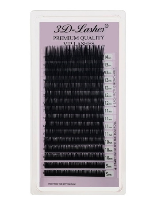 3D Beauty Premium Quality VIP Lashes- full tray