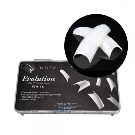 Entity Evolution Nail Tips - White 200 count