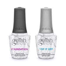 Gelish Dynamic Duo - Foundation Base Coat & No Cleanse Top Coat