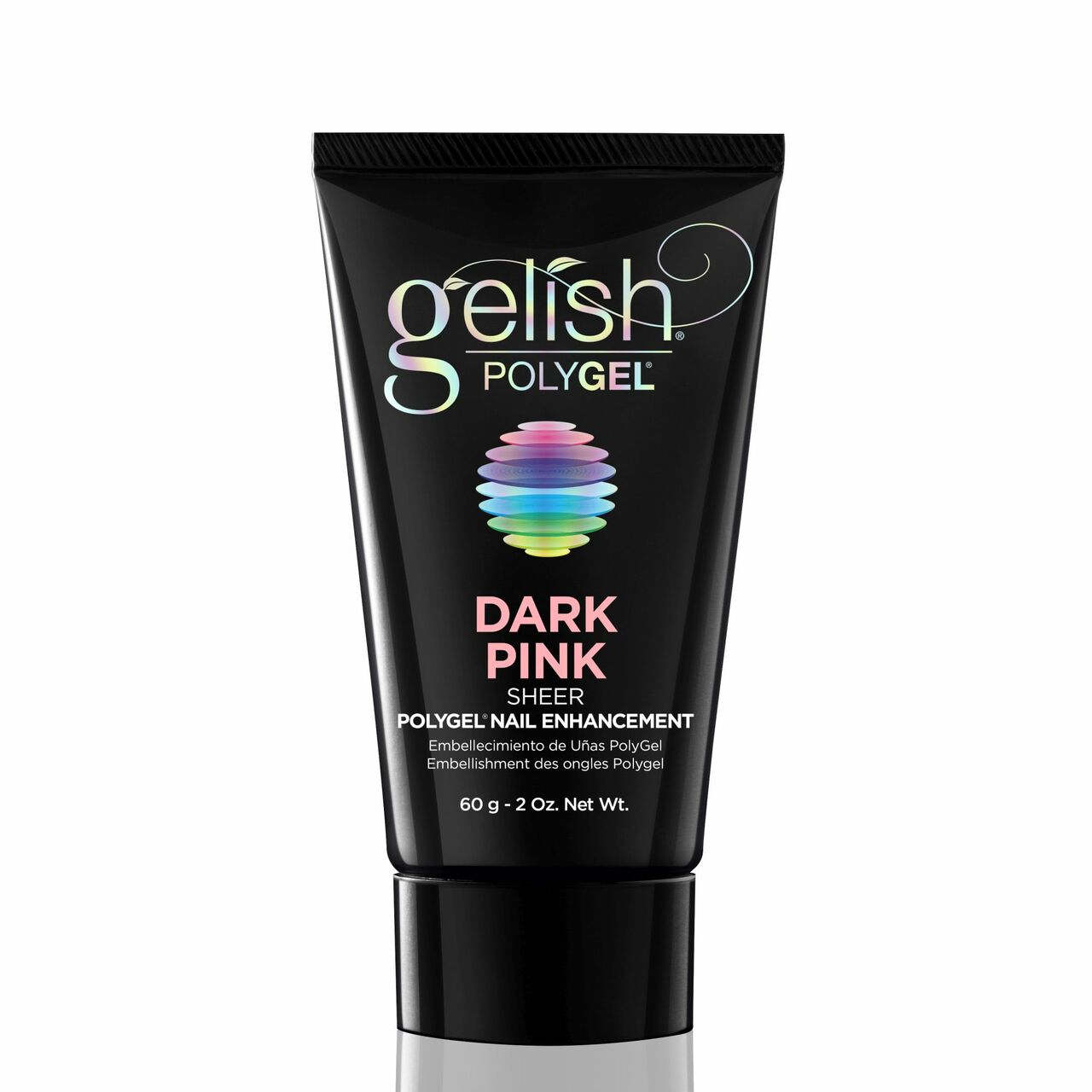 Gelish Polygel - Dark Pink 2 oz