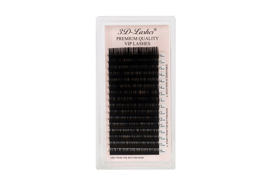 Premium Quality VIP Lashes - D Curl Tray