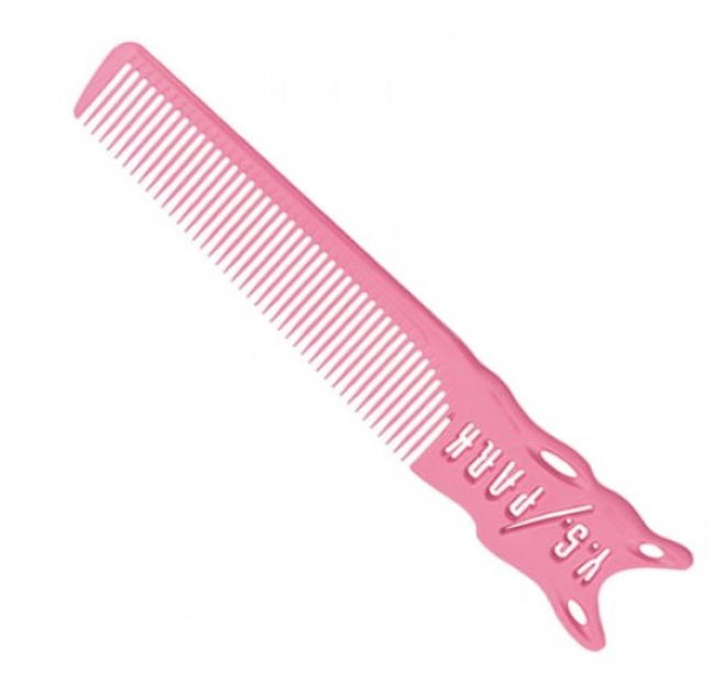 YS Park YS-239 Barbering Comb 8.1" (Pink)