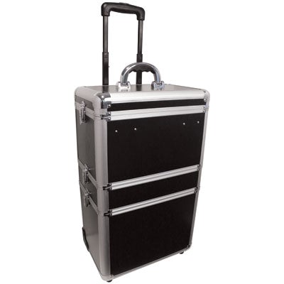 City Lights 3 Tier Lockable Case on Wheels