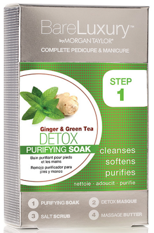 Morgan Taylor Detox Ginger & Green Tea 4PK floor only