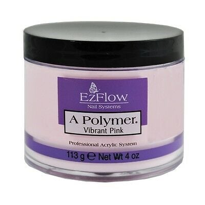 A Polymer Vibrant Pink Powder - 4 oz