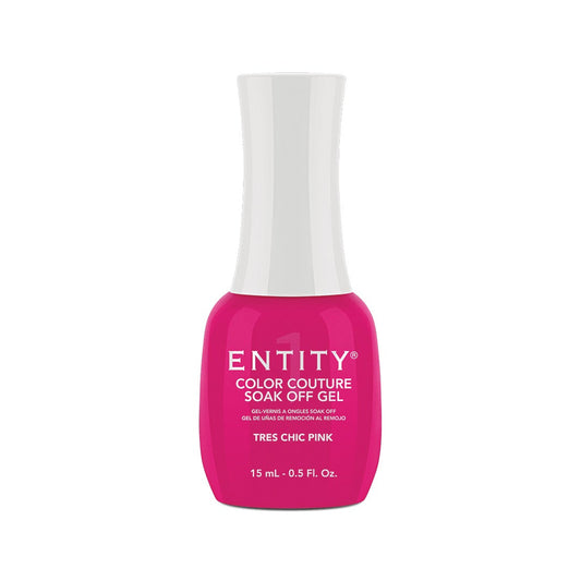 Entity Gel Soak Off - Tres Chic Pink 15 mL/0.5 Fl. Oz