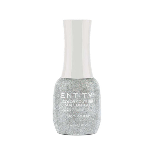 Entity Gel Soak Off - Holo-Glam It Up 15 mL/0.5 Fl. Oz