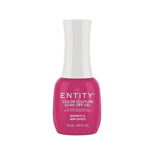 Entity Gel Soak Off - Midriffs & Mini Skirts 15 mL/0.5 Fl. Oz