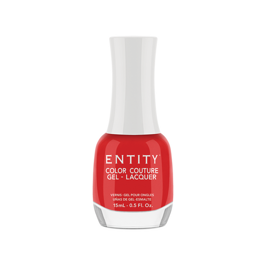 Entity Gel Lacquer - A-Very Bright Red Dress 15 mL/0.5 Fl. Oz