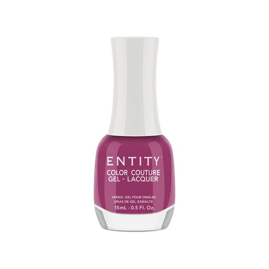 Entity Gel Lacquer - Rosy & Riveting 15 mL/0.5 Fl. Oz