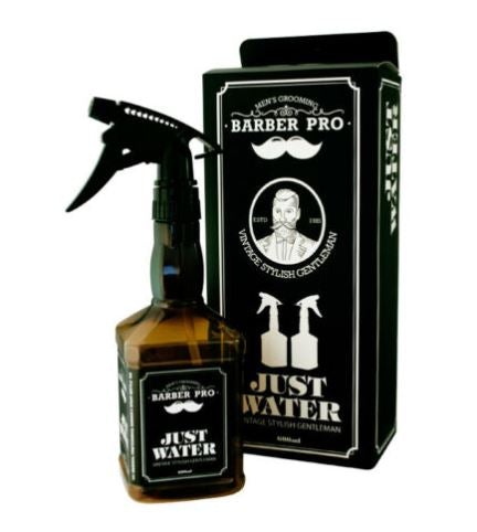 Barber Pro Just Water Vintage Stylish Gentleman Sprayer Bottle 20 oz