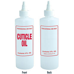 Soft 'n Style Imprinted Cuticle Oil Bottle 8 oz