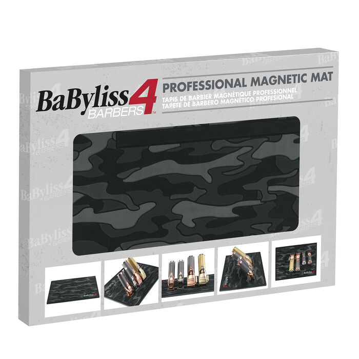 BaByliss Black Camo Magnetic Strip Barber Mat