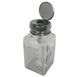 DL Professional 6 oz./180 mL Glass Pump Dispenser Bottle