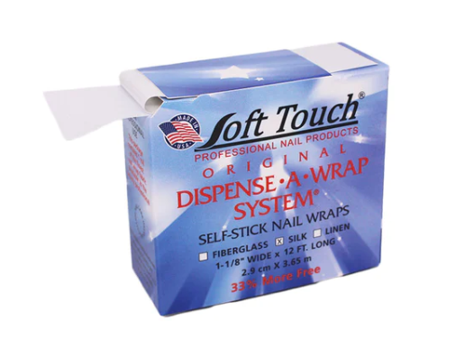 Soft Touch Silk Dispense-A-Wrap Self Stick Nail Wrap