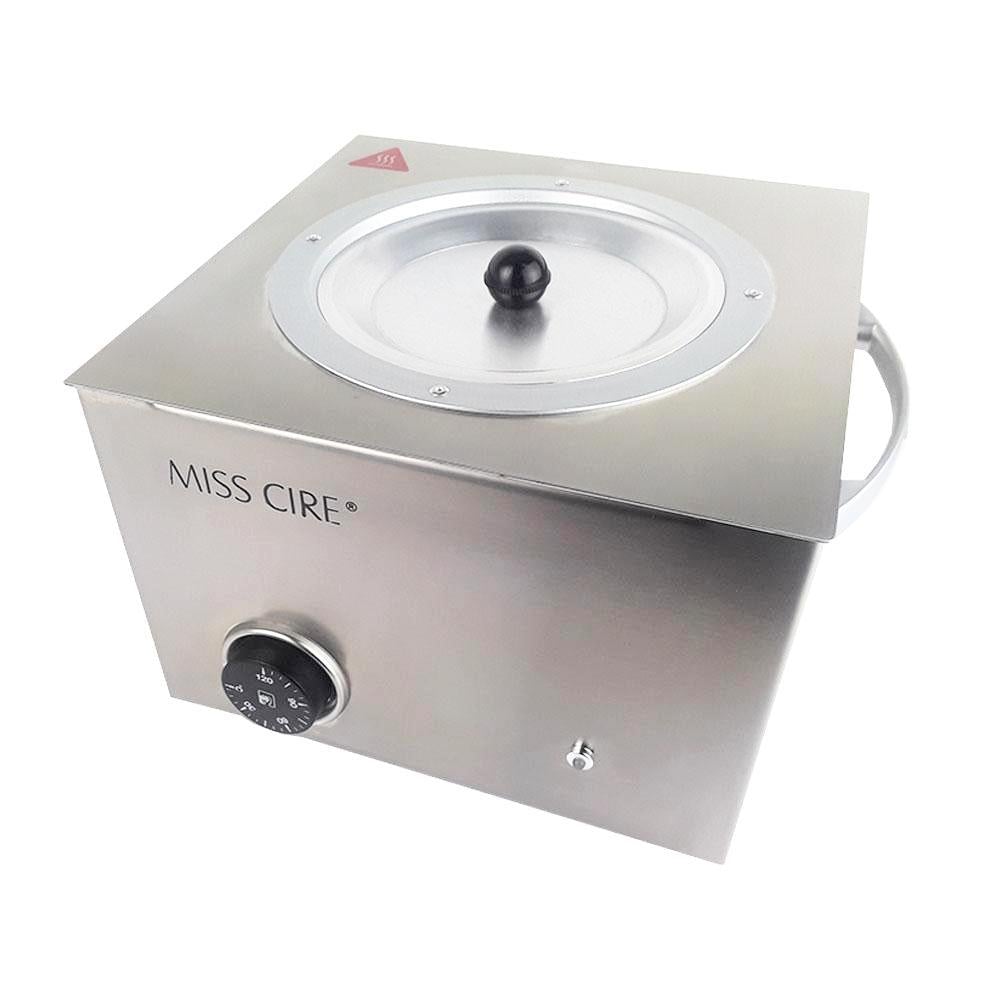 Miss Cire Wax Extra Large Stainless Steel Professional Hard Wax Warmer (10 Lb)