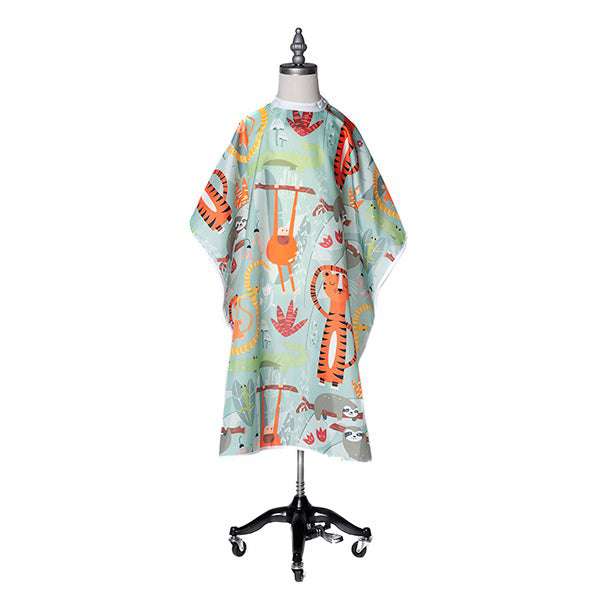 Kids Green Hairstyling Cape 29 x 41